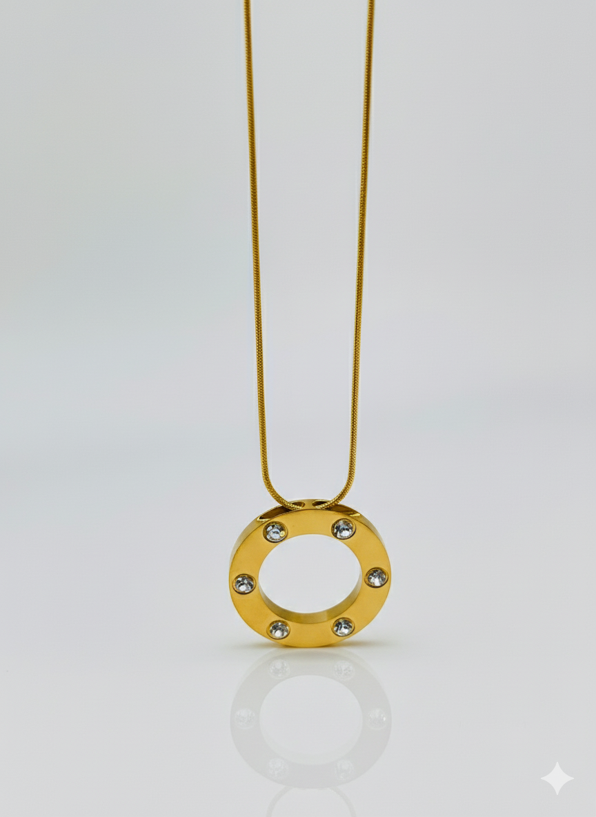 Celestial Ring Necklace