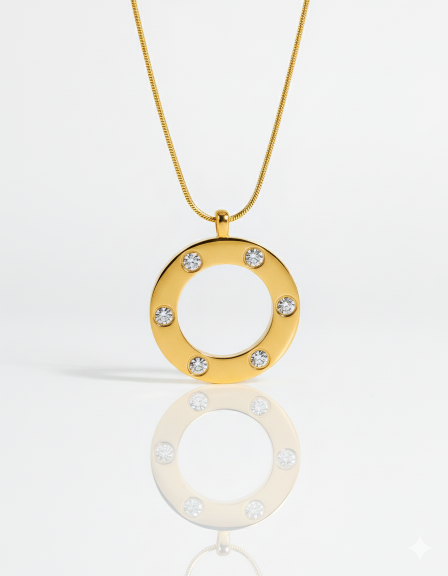 Celestial Ring Necklace