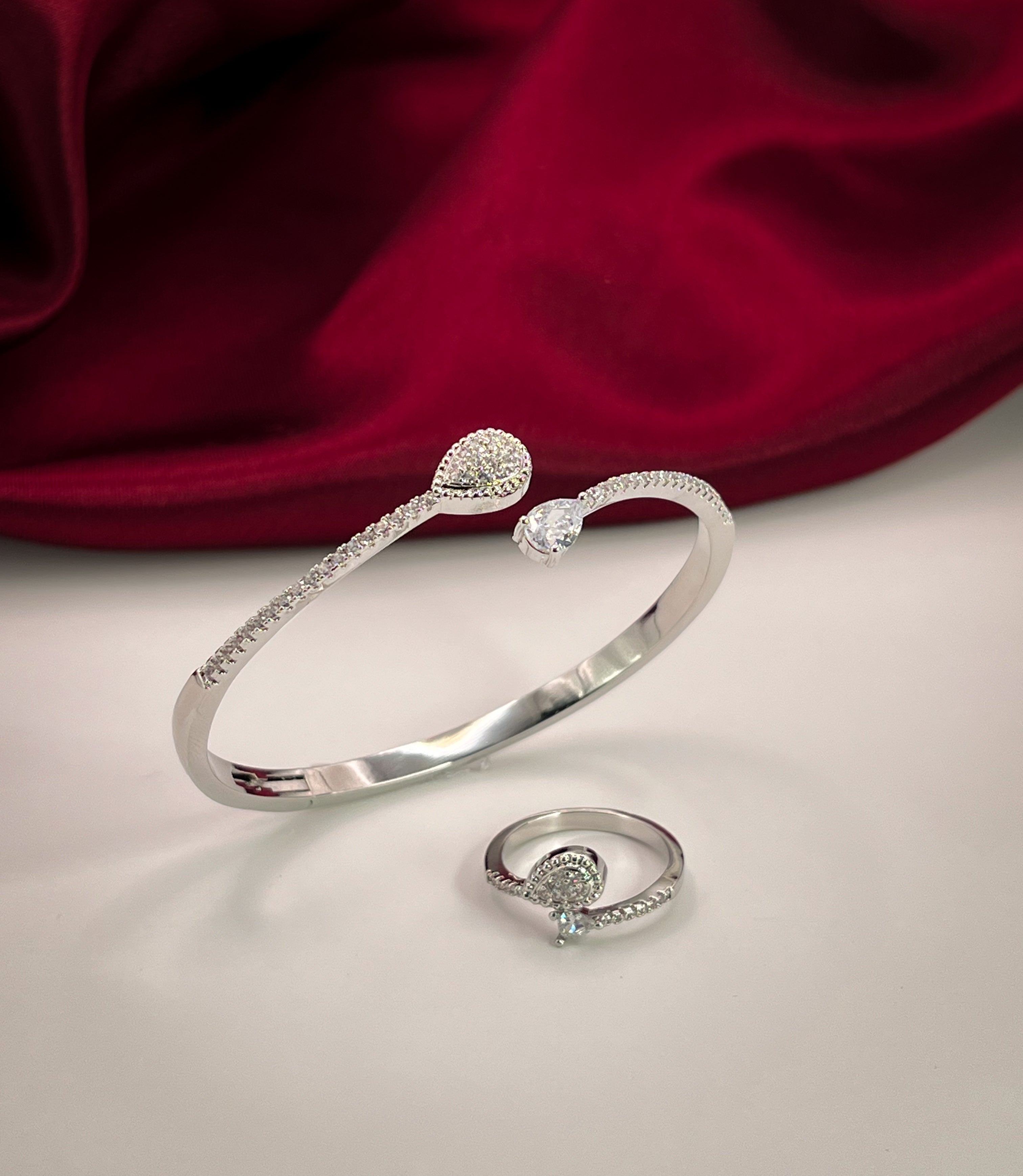 Aeris Dropset Bangle & Ring Set