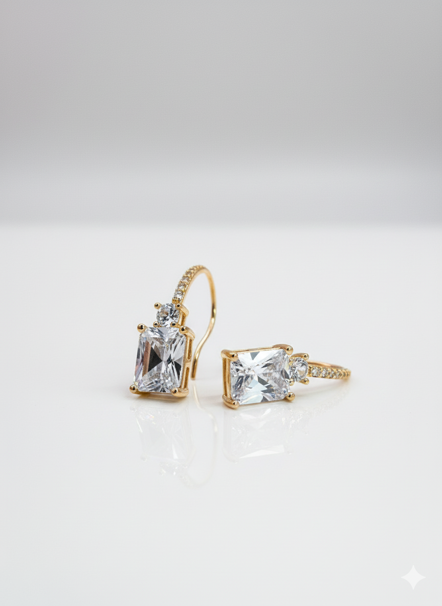 The Facet Drop Earring