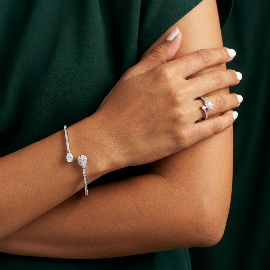 Aeris Dropset Bangle & Ring Set
